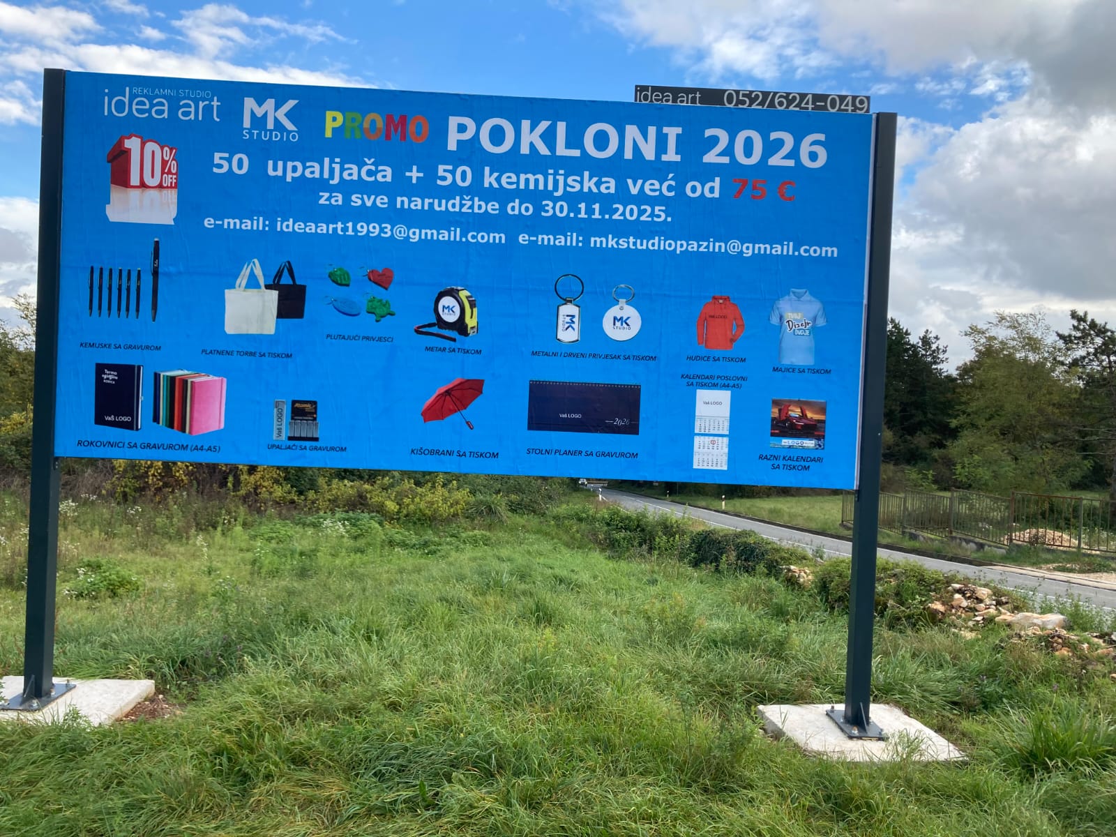 Reklamni panoi Pazin - MK Studio