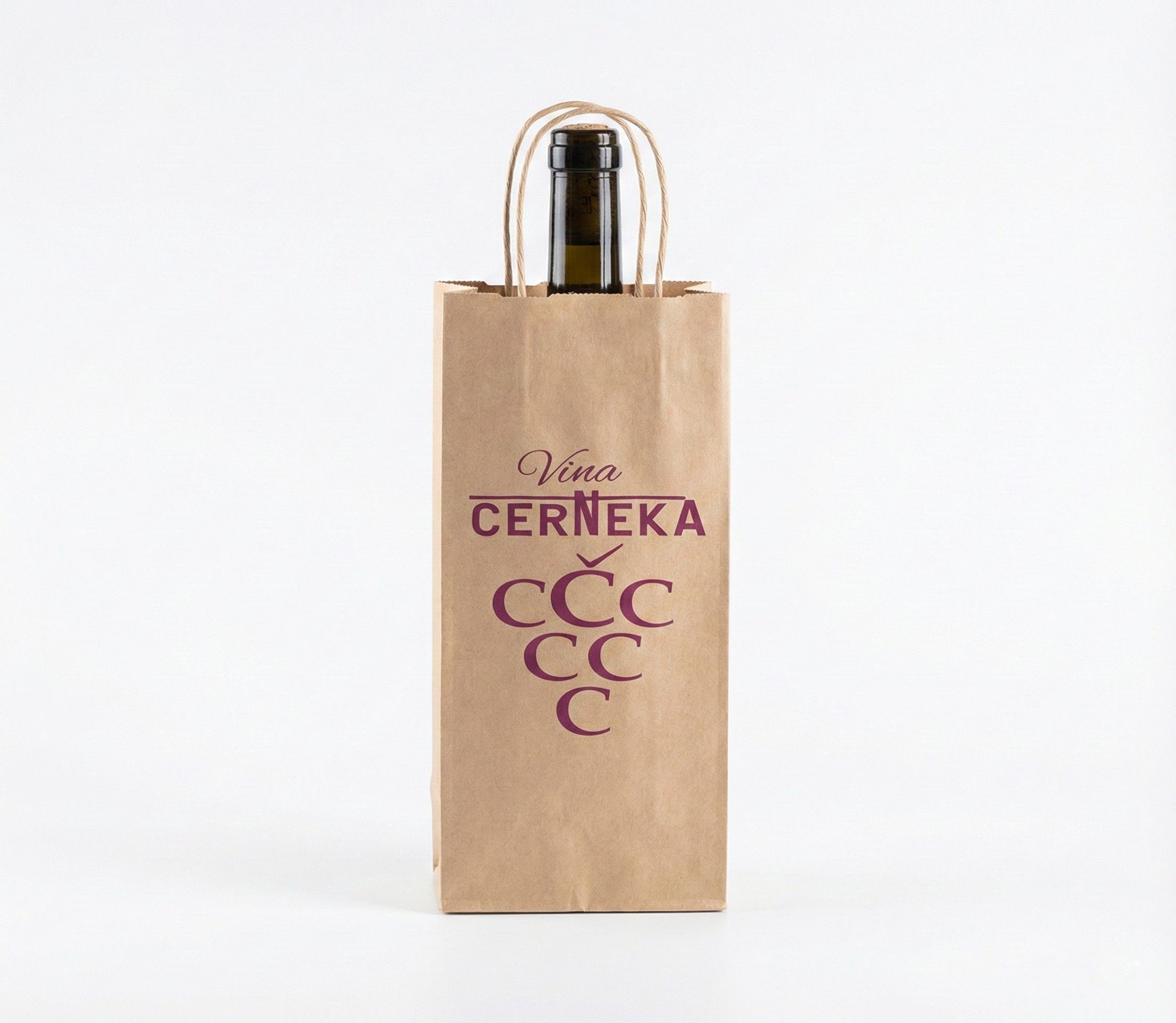 Print na natron vrećice vina - MK Studio Pazin